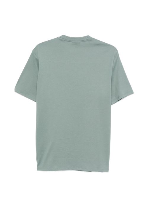 T-shirt uomo Emporio Armani salvia con logo EMPORIO ARMANI | EM004583AF13669M9112
